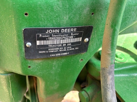 2023 John Deere 8R 250 Tractor