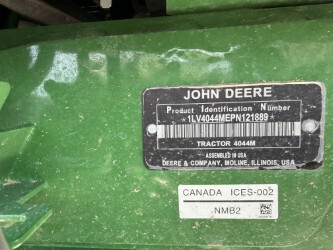2023 John Deere 4044M Tractor Compact
