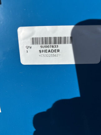 2025 Shelbourne XCS32 Header Combine