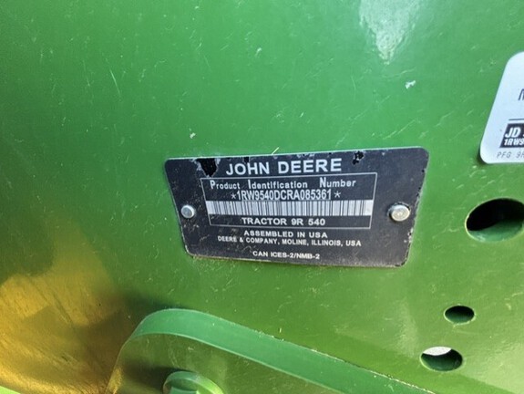 2023 John Deere 9R 540 Tractor 4WD