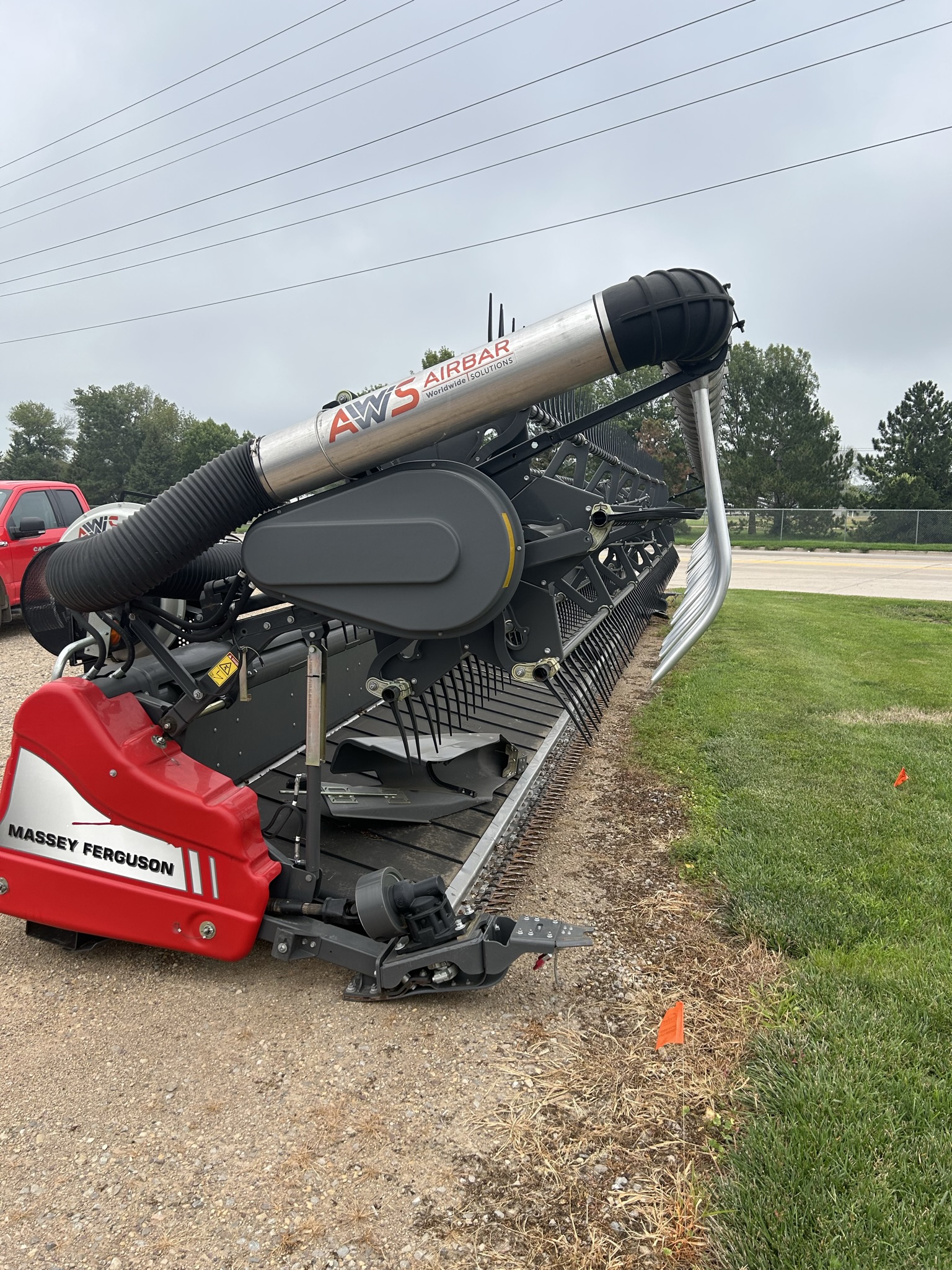 2019 Massey Ferguson 9255-45 Header Draper