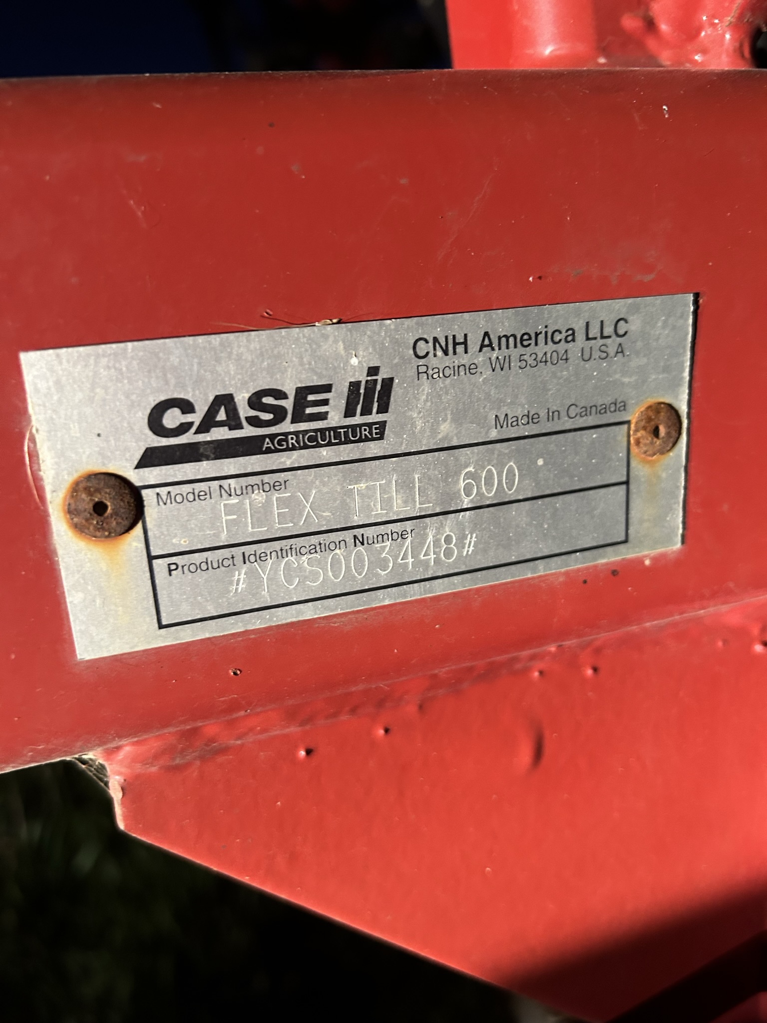 2012 Case IH PTX600 Chisel Plow