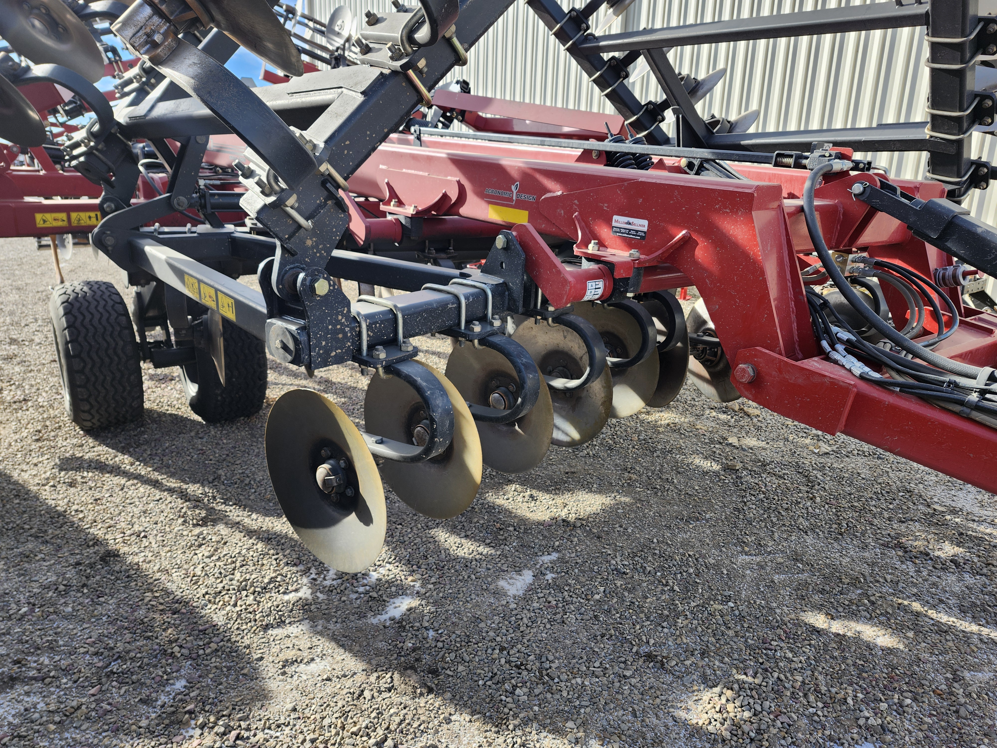 2019 Case IH ECOLO-TIGER 875:-Parabolic Shank-Spring Reset:-22 Deep Tillage