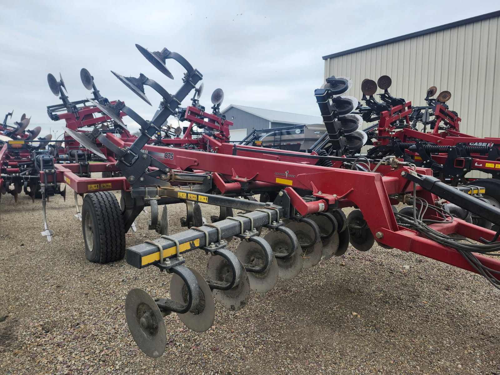 2014 Case IH Ecolo-Tiger 875-18' w/Hydrl Basket Deep Tillage