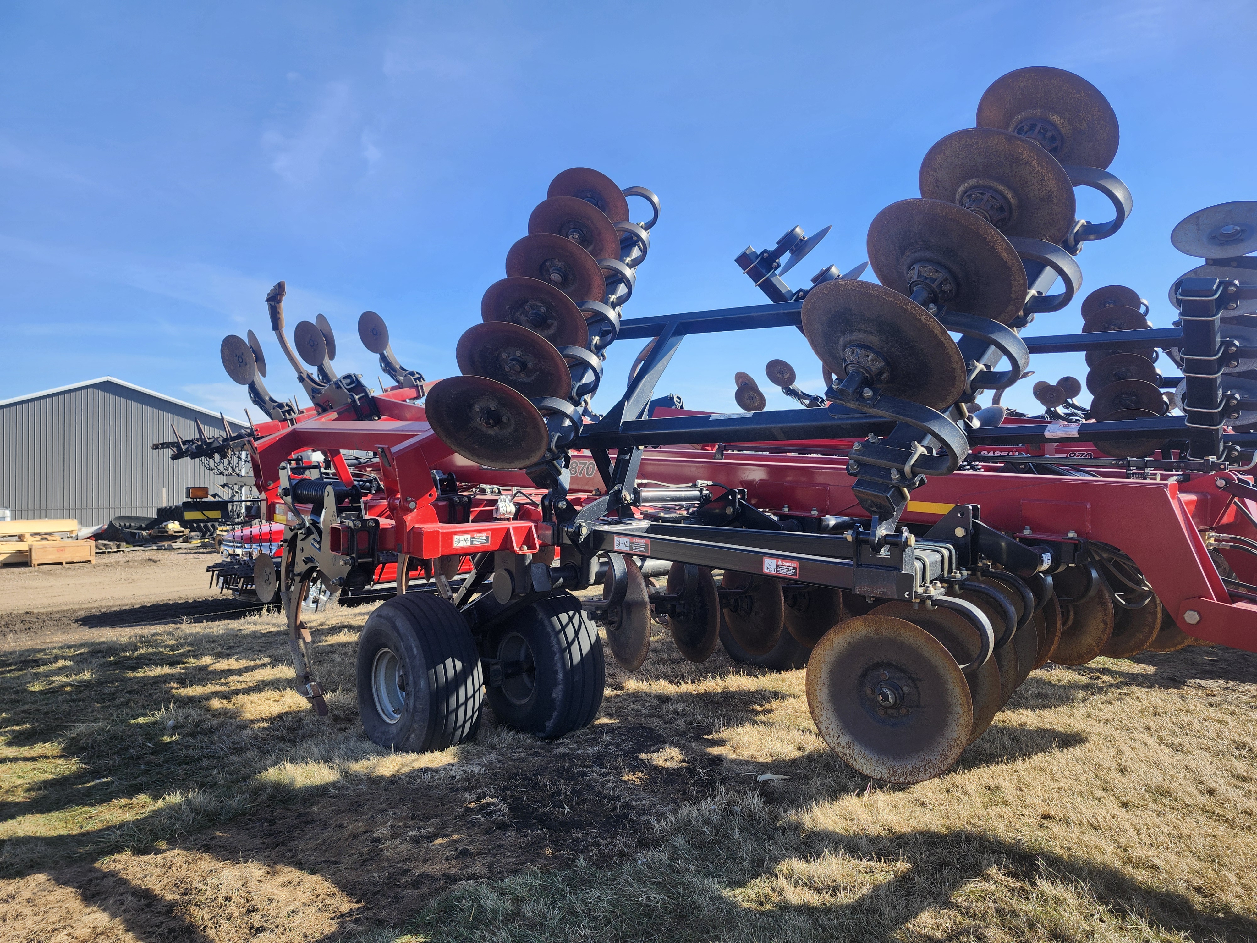 2011 Case IH 870-22' w/Spike Tooth Harrow Deep Tillage