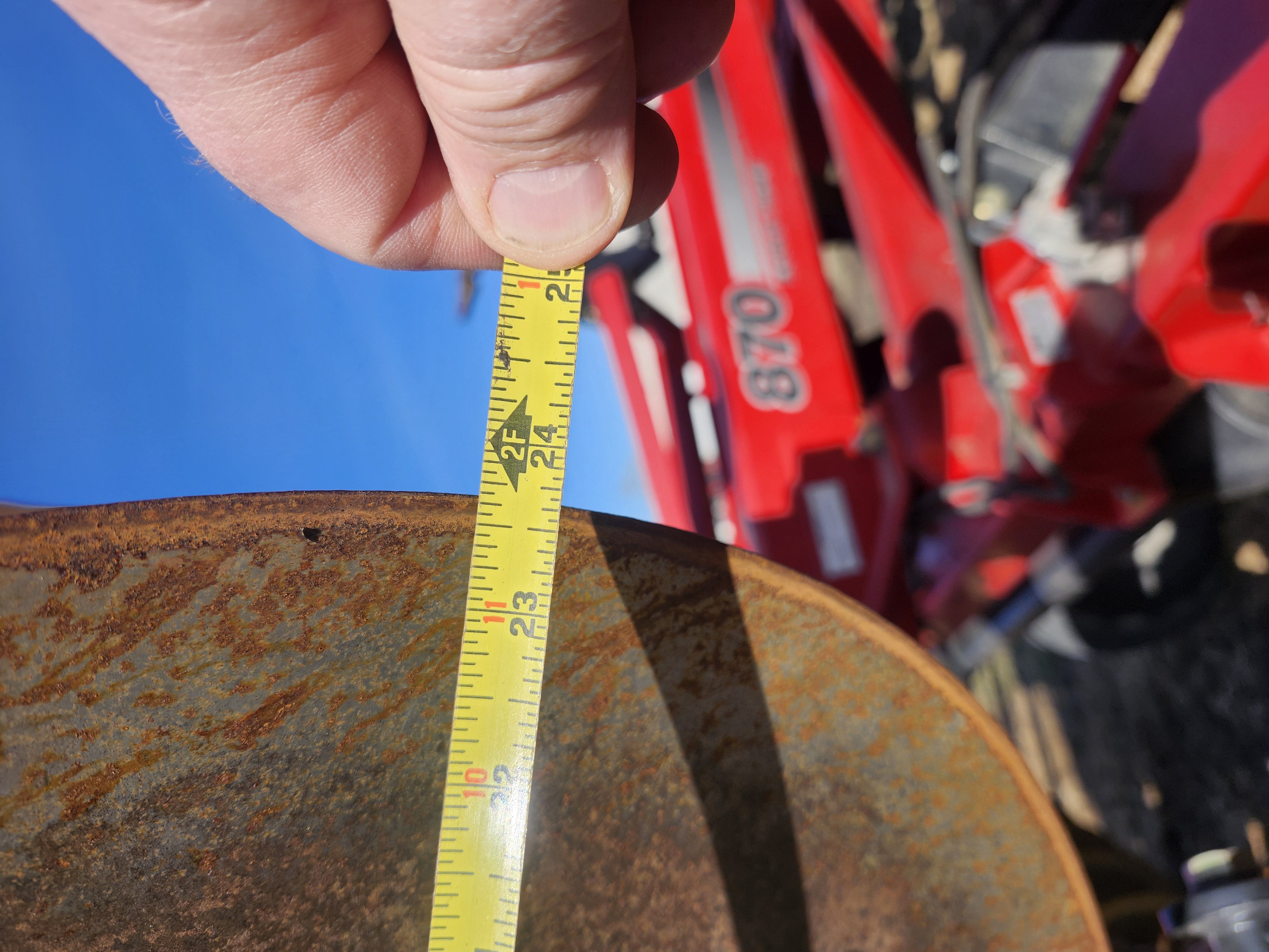 2011 Case IH 870-22' w/Spike Tooth Harrow Deep Tillage