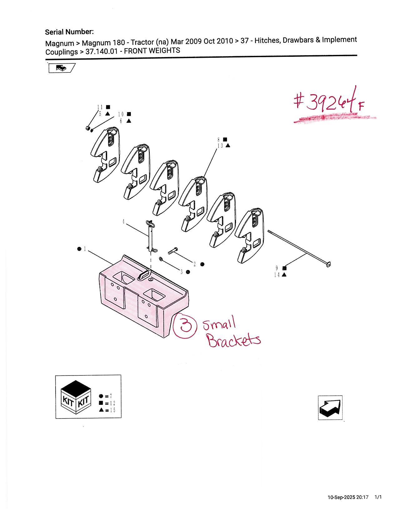 Iron number #5459484