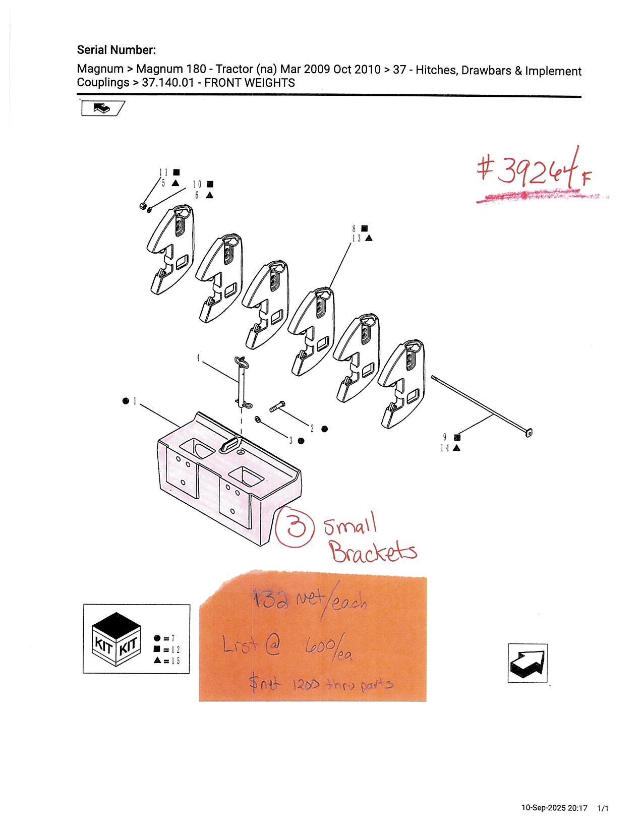 Iron number #5459484