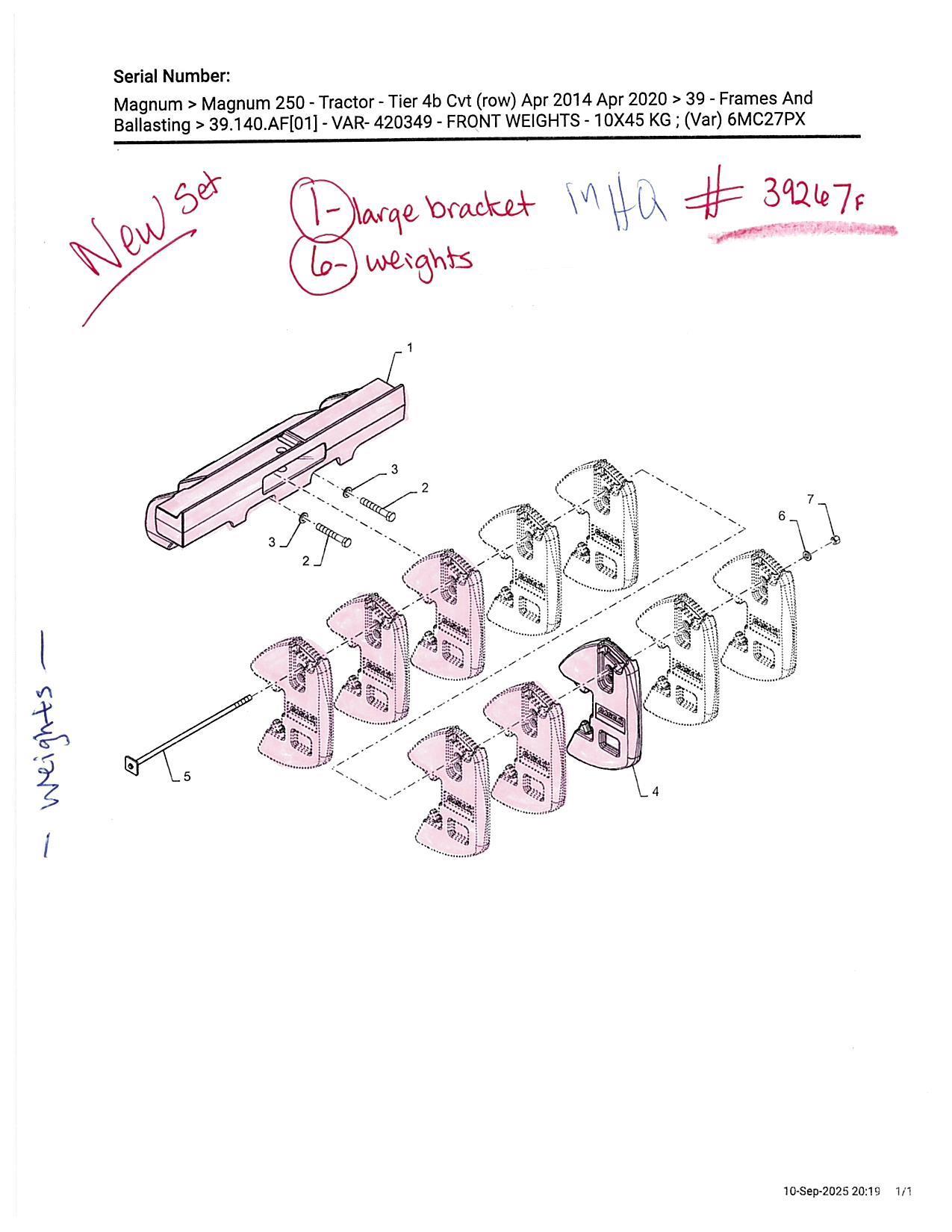 Iron number #5459487