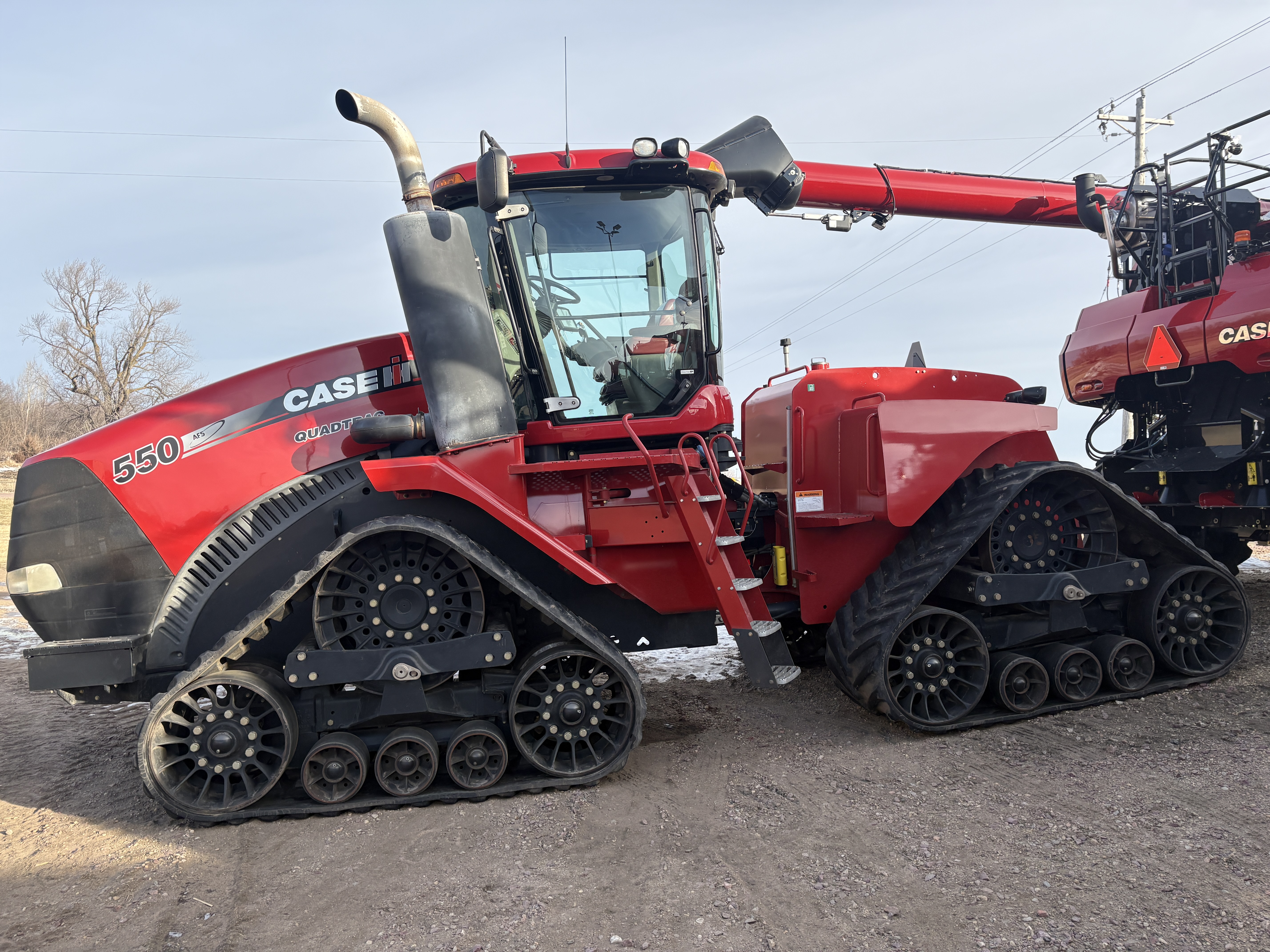 2013 Case IH Steiger 550 Quad Tractor 4WD