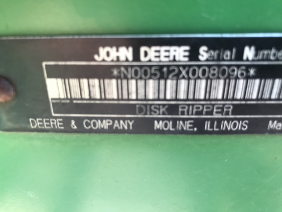 2006 John Deere 512 Disk Ripper