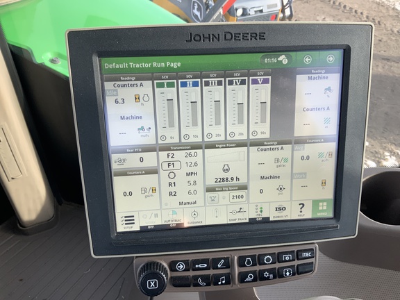 2019 John Deere 9520R Tractor 4WD