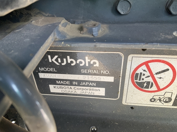 2018 Kubota F3990 Mower/Front Deck