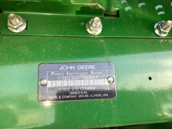 2024 John Deere S780 Combine