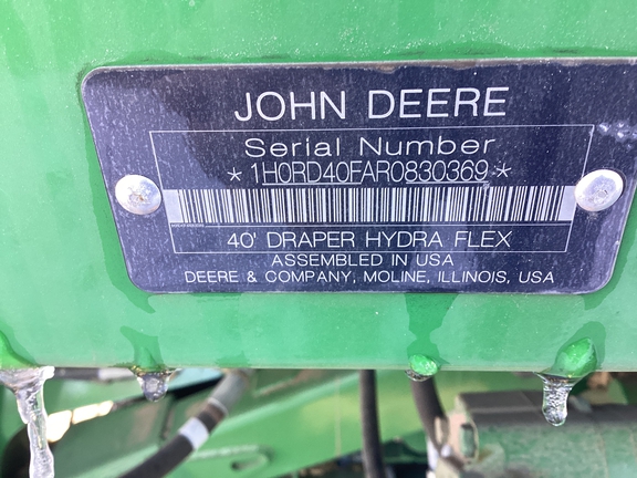 2024 John Deere RD40F Header Combine