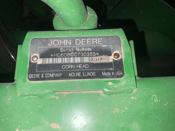 2009 John Deere 608C StalkMaster Header Corn Head