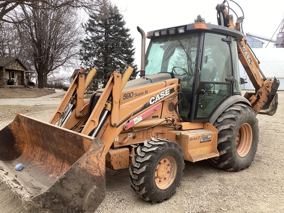 2004 Case IH 590 Super M Tractor Loader Backhoe