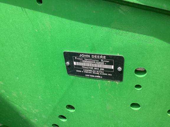 2024 John Deere 9RX 490 Tractor Rubber Track