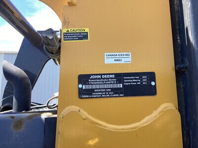 2023 John Deere 325G Compact Track Loader