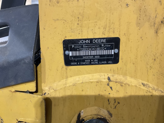 2010 John Deere 320D Skid Steer Loader