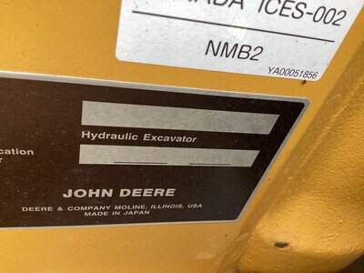 2021 John Deere 60G Excavator Mini