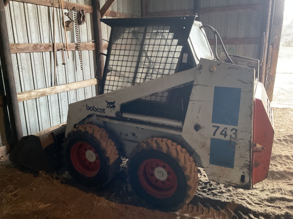 1989 Bobcat 743 Skid Steer Loader