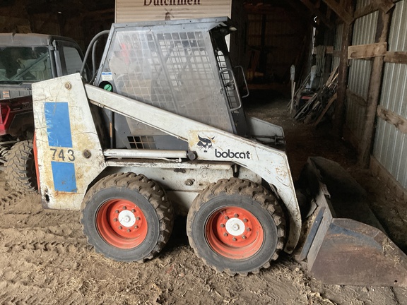 1989 Bobcat 743 Skid Steer Loader