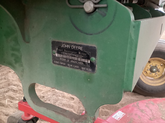 2017 John Deere W235 Windrower