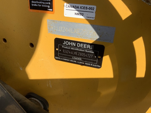 2019 John Deere 244L Compact Utility Loader