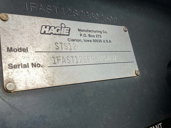 2025 Hagie STS12 Sprayer/High Clearance