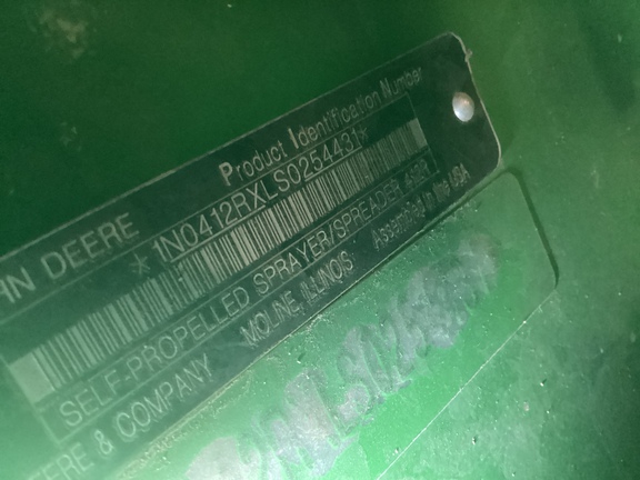 2025 John Deere 412R Sprayer/High Clearance