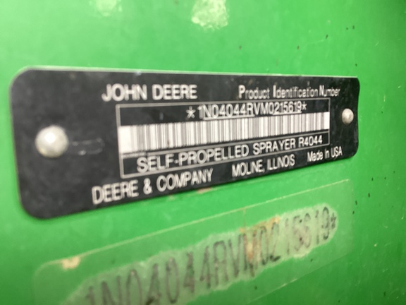 2021 John Deere R4044 Sprayer/High Clearance