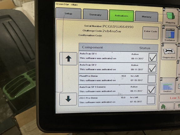 2017 John Deere 2630 DISPLAY Precision Ag