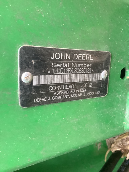 2025 John Deere CF 12 Header Corn Head