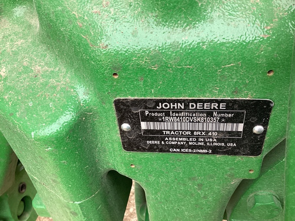 2025 John Deere 8RX 410 Tractor Rubber Track