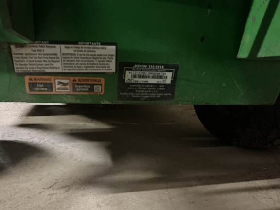 2016 John Deere 1570 Mower/Front Deck