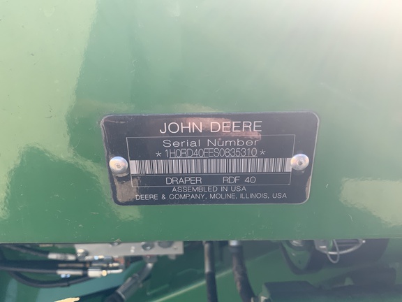 2025 John Deere RDF 40 Header Combine