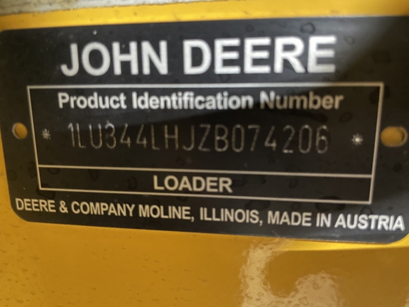 2023 John Deere 344L Compact Utility Loader