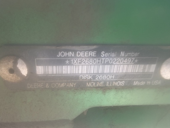 2023 John Deere 2680H Disk