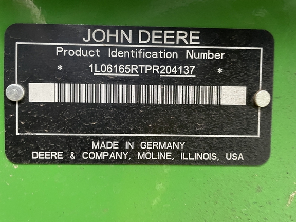 2023 John Deere 6R 165 Tractor