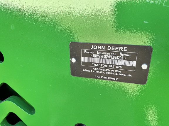 2023 John Deere 9RT 570 Tractor Rubber Track