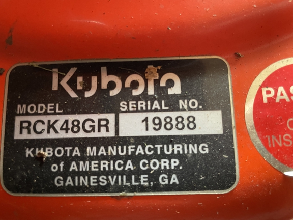 2016 Kubota GR2020 Garden Tractor