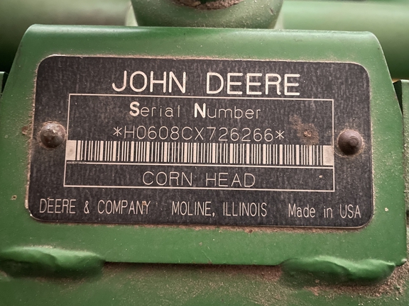 2008 John Deere 608C Header Corn Head