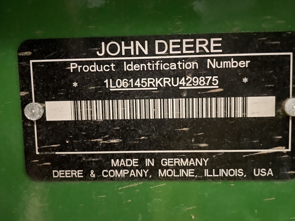 2024 John Deere 6R 145 Tractor