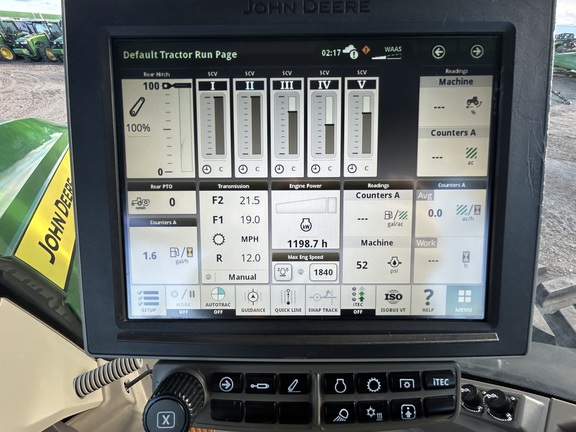 2022 John Deere 8RT 370 Tractor Rubber Track