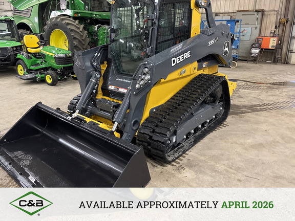 2025 John Deere 335 P Compact Track Loader