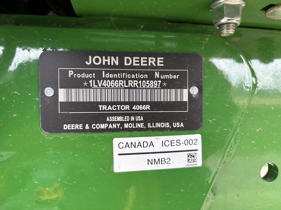 2024 John Deere 4066R Tractor Compact