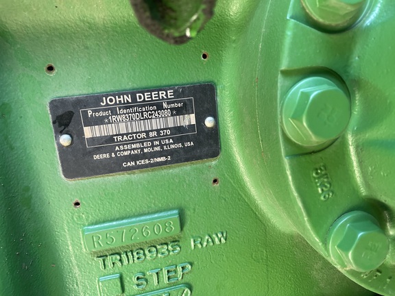 2024 John Deere 8R 370 Tractor