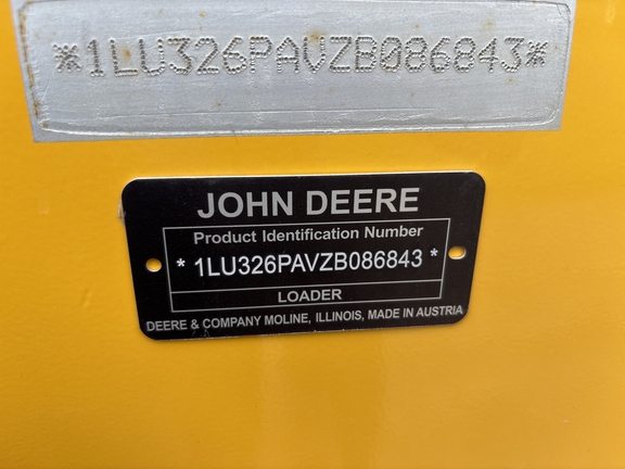 2024 John Deere 326 P Compact Utility Loader
