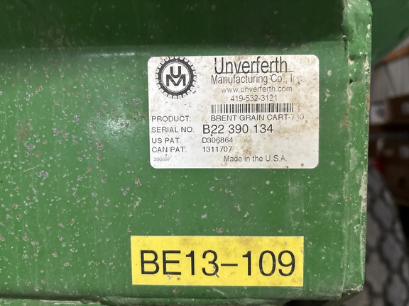 2006 Brent 780 Grain Cart